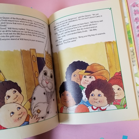 1984 Vintage Cabbage Patch Kids The Great Rescue Childrens Book - Picture 7 of 13